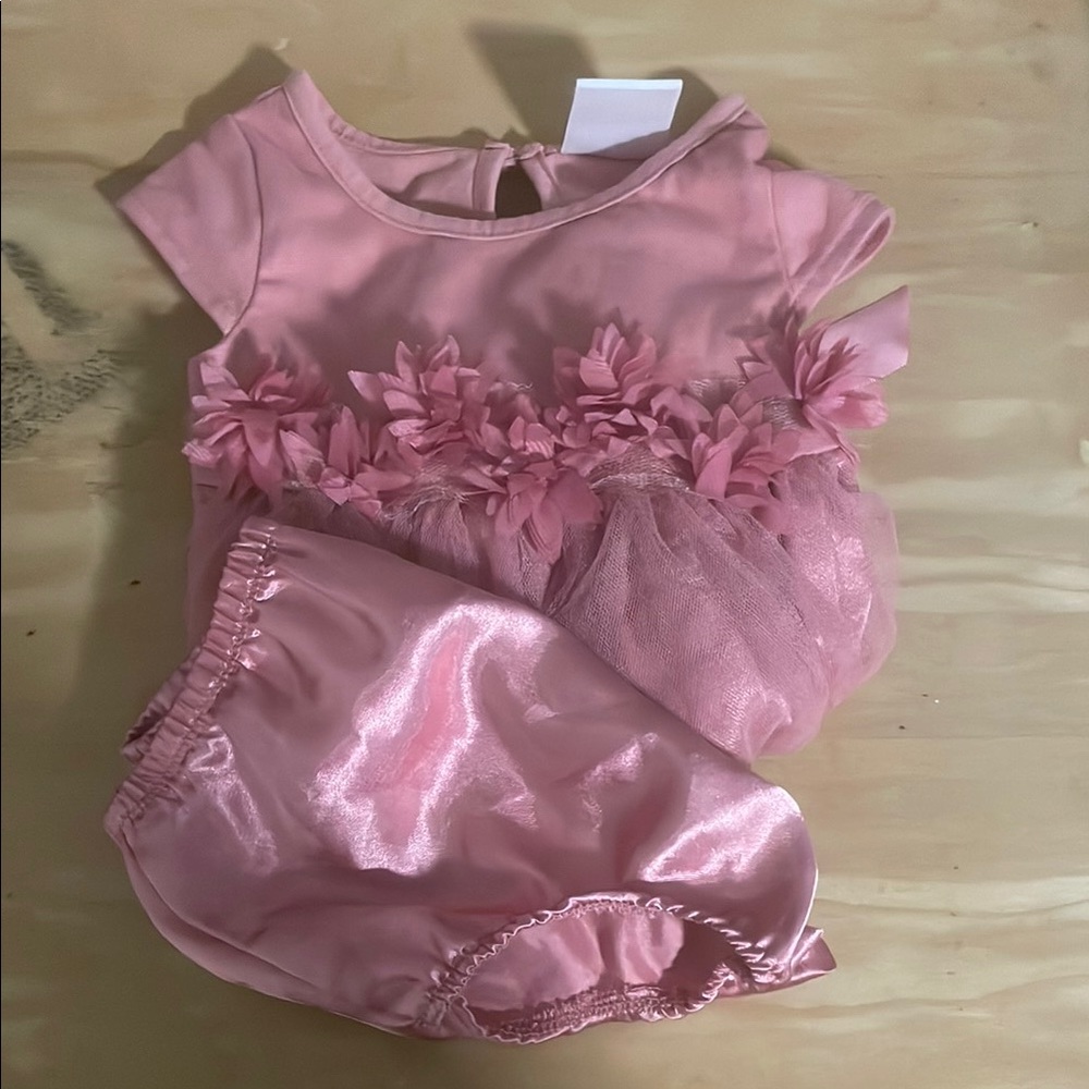 Just Lizzy Tulle Dress and Bloomers (12 Months)